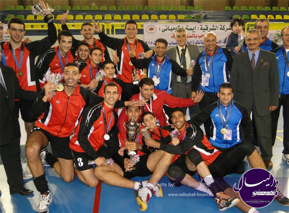 مصر قهرمان مسابقات والیبال جوانان آفریقا شد 