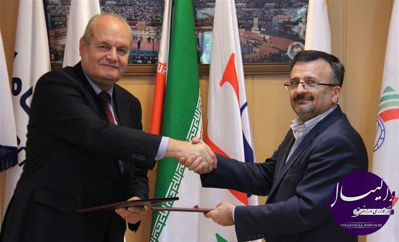 پروتکل همکاری والیبال ایران و بلغارستان امضا شد !