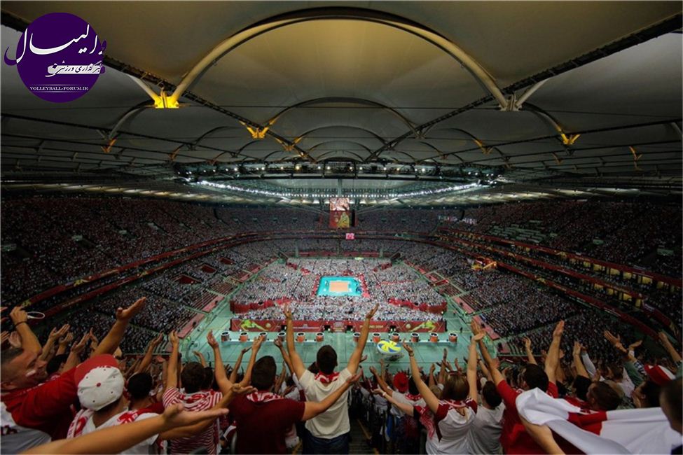 رکوردشکنی تماشاگران لهستانی در والیبال قهرمانی جهان !