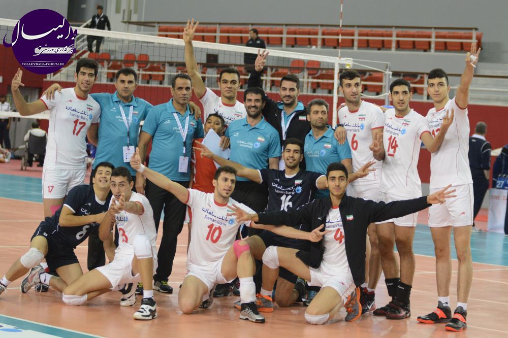 عملکرد والیبالیست های جوان ایران زیر ذره بین چینی ها !