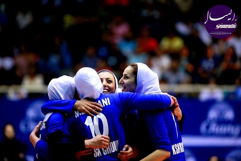 جام باشگاه های والیبال آسیا،بانوان متین ایران مقابل چین شکست خوردند!