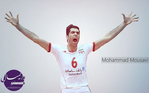 محمد موسوی در تیم رویایی سال 2016 والیبال جهان