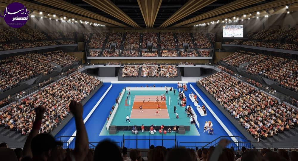 شبیه سازی رقابت های والیبال المپیک ژاپن انجام گردید