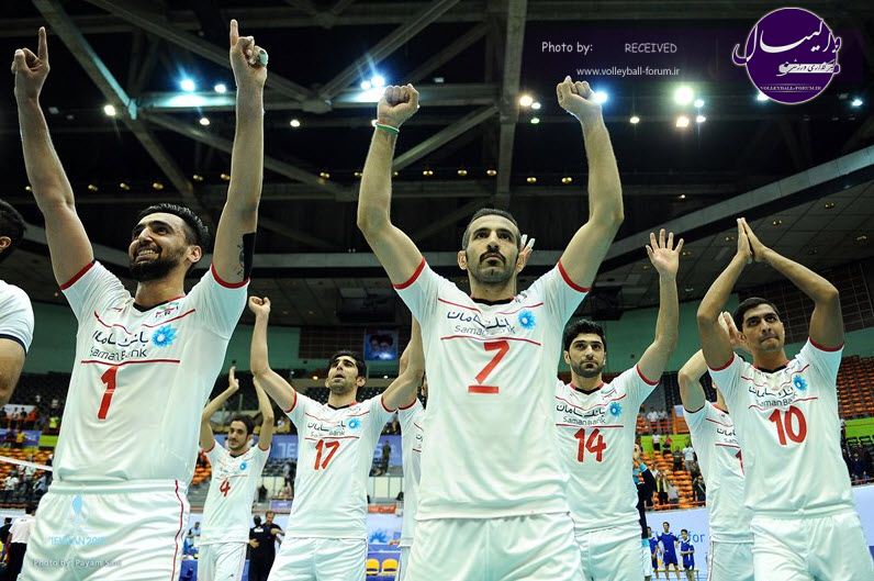 نیمه نهایی جام هجدهم/گزارش تصویری دیدار ایران - چین