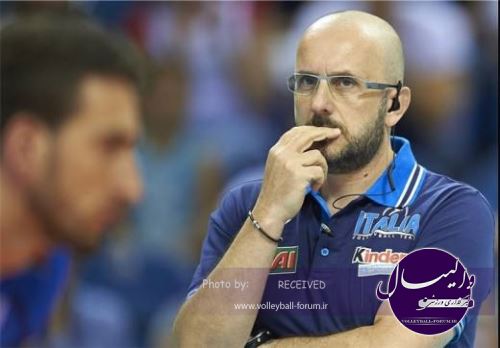 سرمربی سابق تیم ملی والیبال ایتالیا: هدایت ایران افتخار بزرگی است